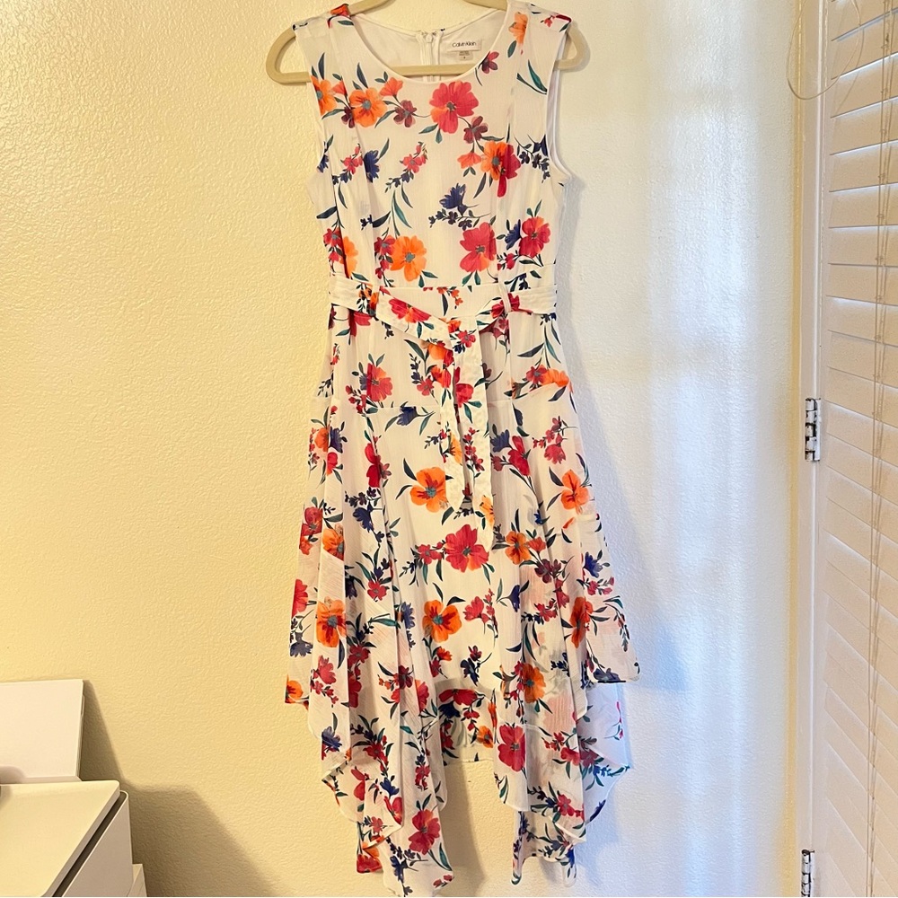 Calvin Klein floral dress